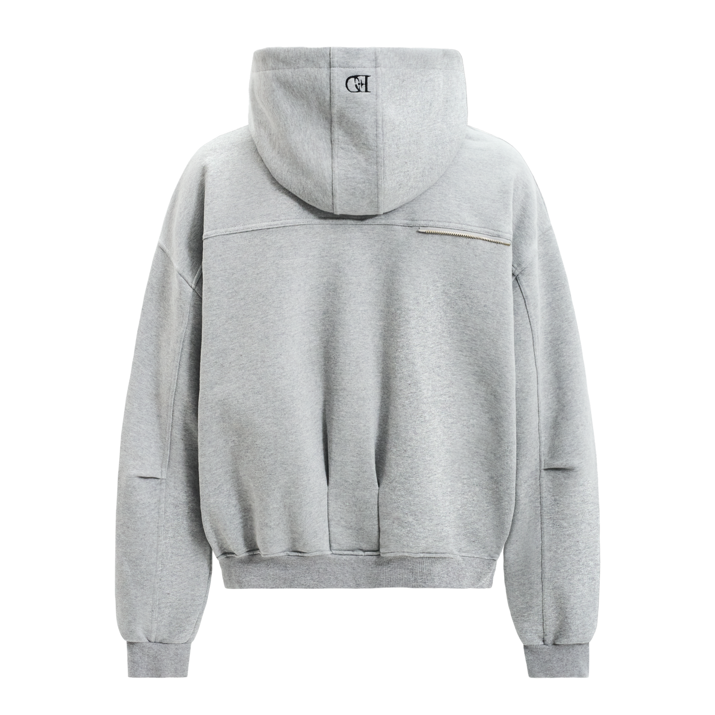 Modular Hoodie Zip-Up(Gray)