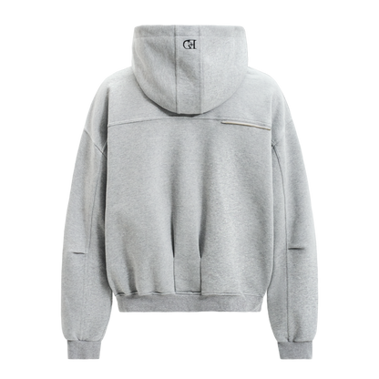 Modular Hoodie Zip-Up(Gray)