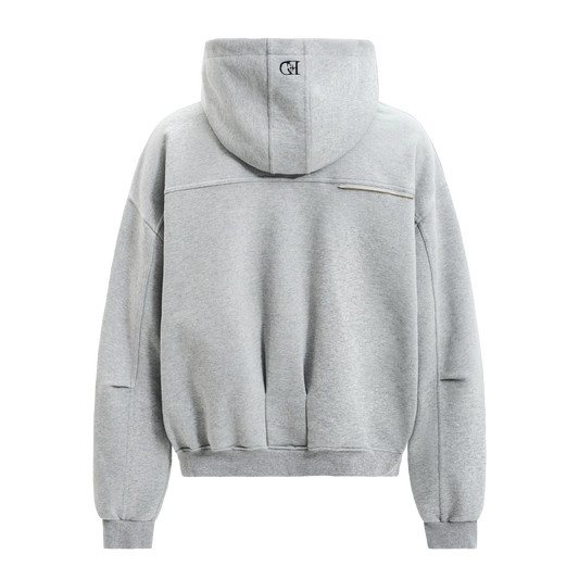 Modular Hoodie Zip-Up(Gray)