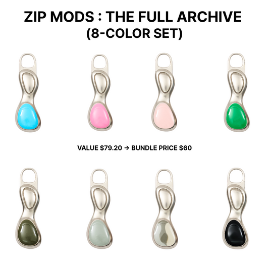 ZIP MODS : THE FULL ARCHIVE (8-COLOR SET)